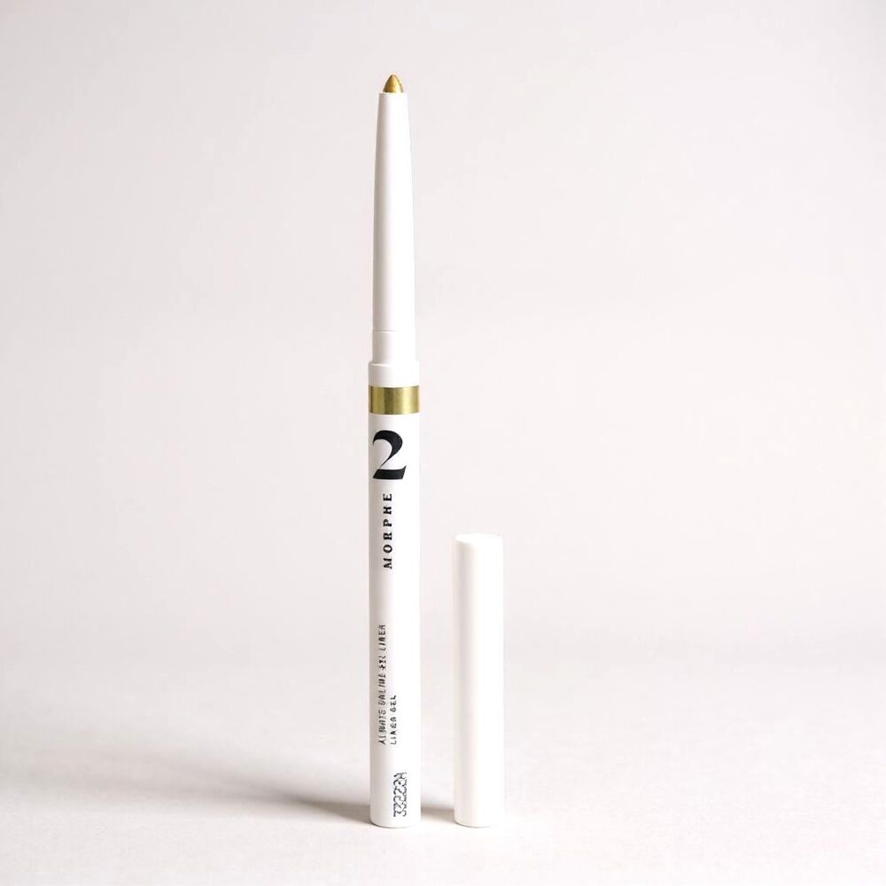 Morphe 2 Always Online Gel Eyeliner - Gold Rush 0.17 g / 0.006 oz NEW